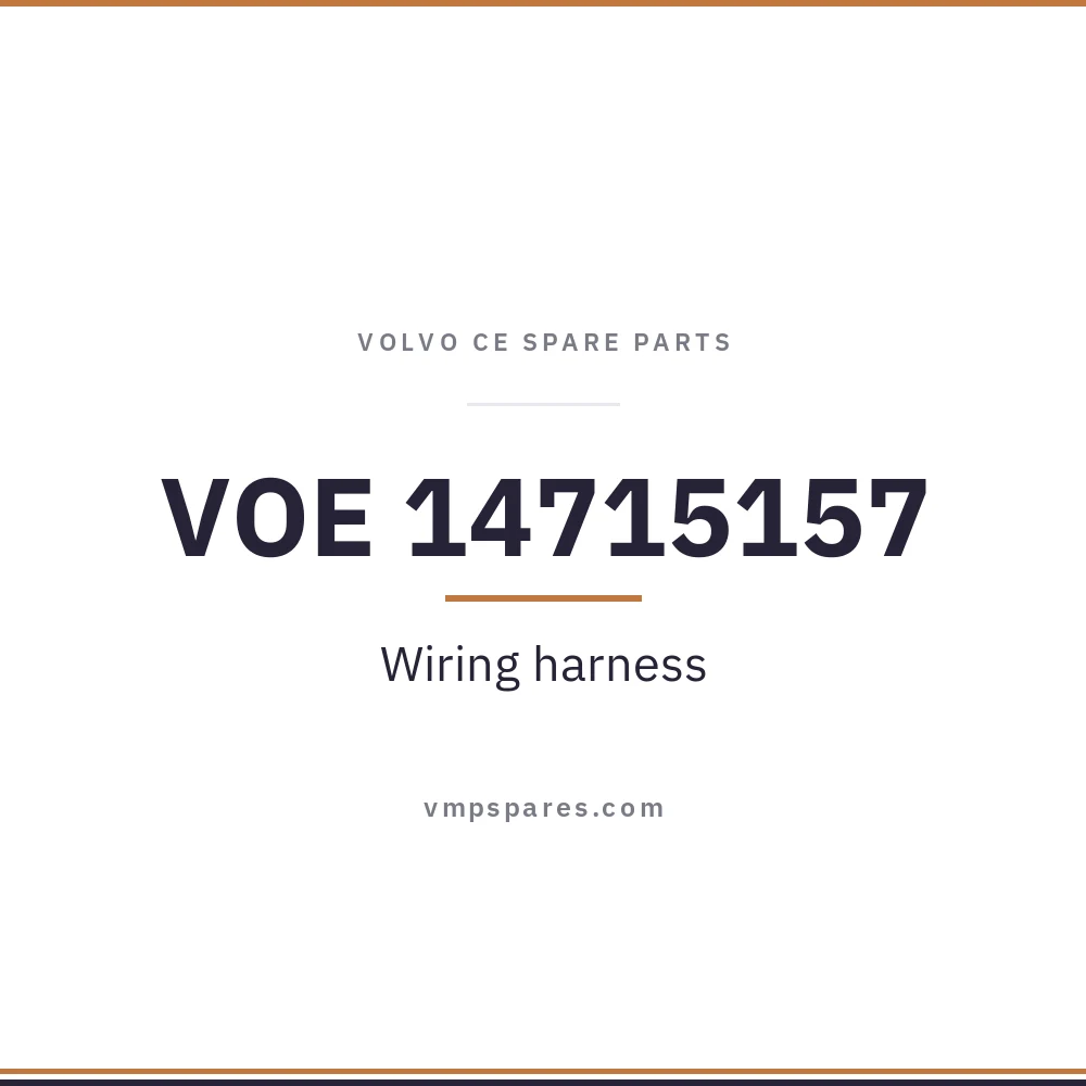 VOE 14715157 – Wiring harness