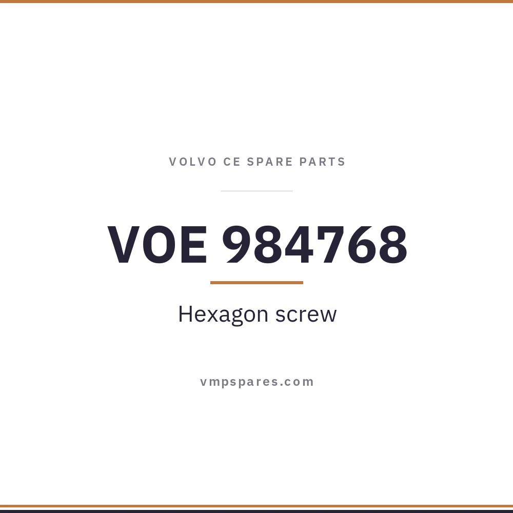VOE 984768 – Hexagon screw