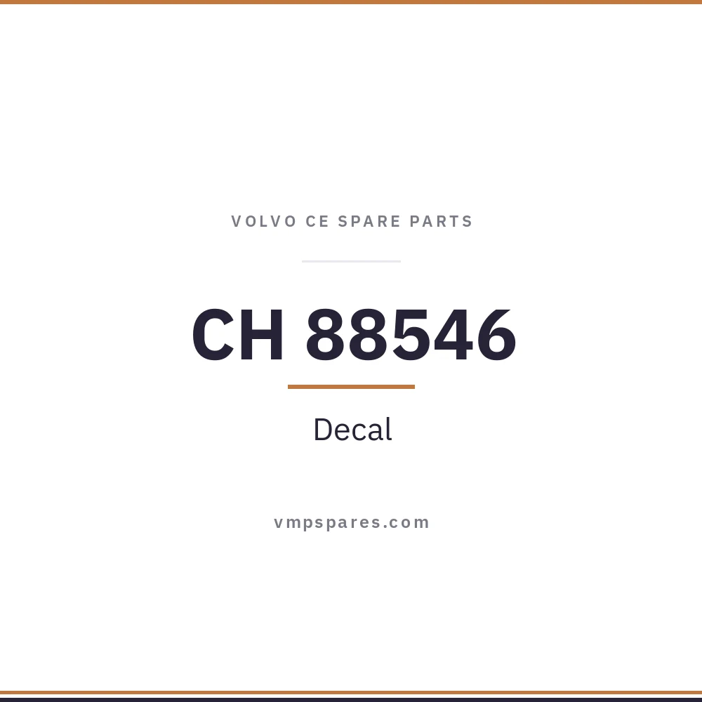 CH 88546 – Decal