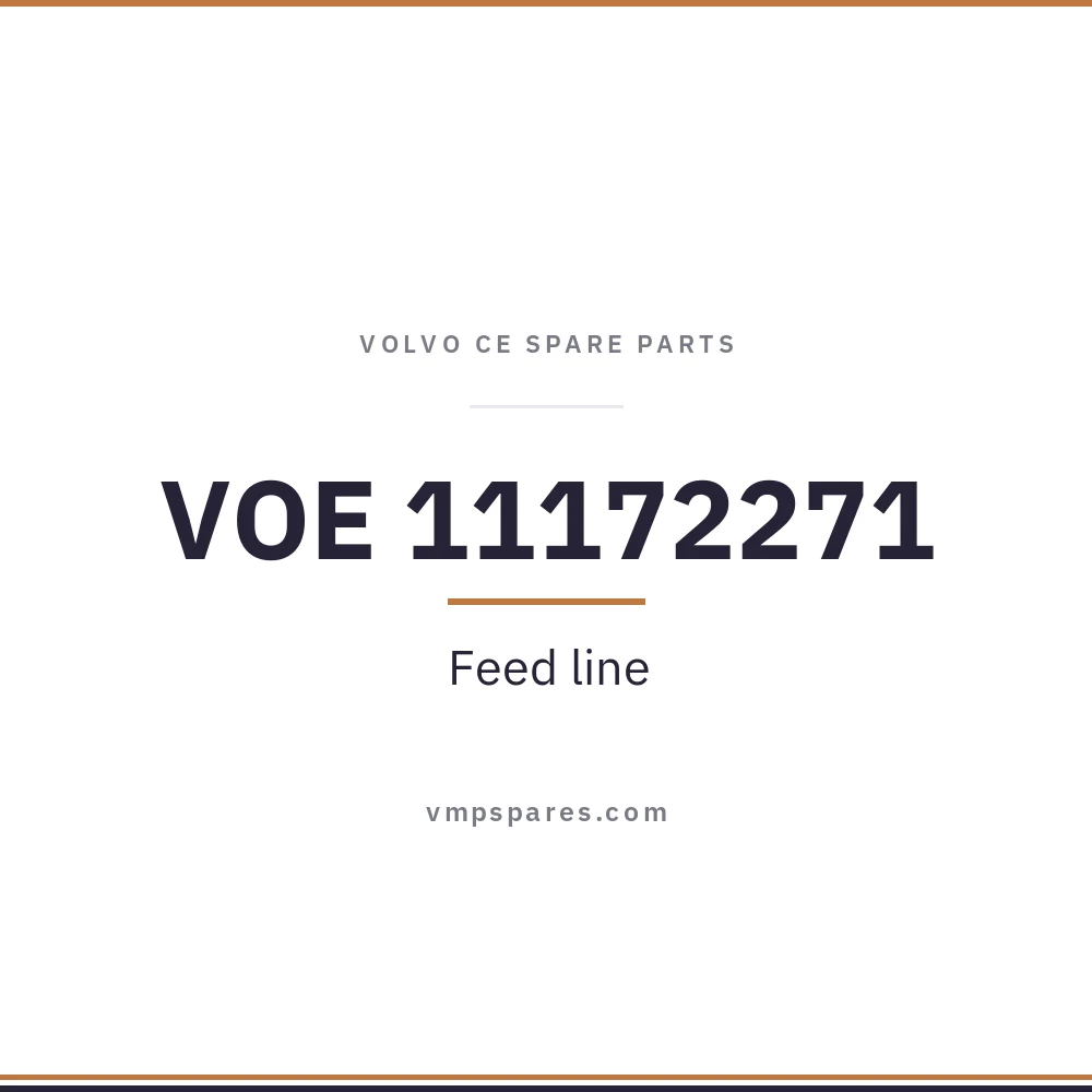 VOE 11172271 – Feed line