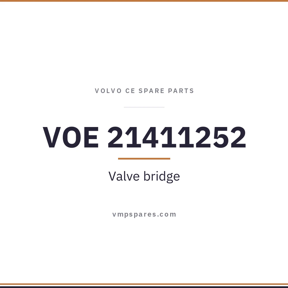 VOE 21411252 – Valve bridge