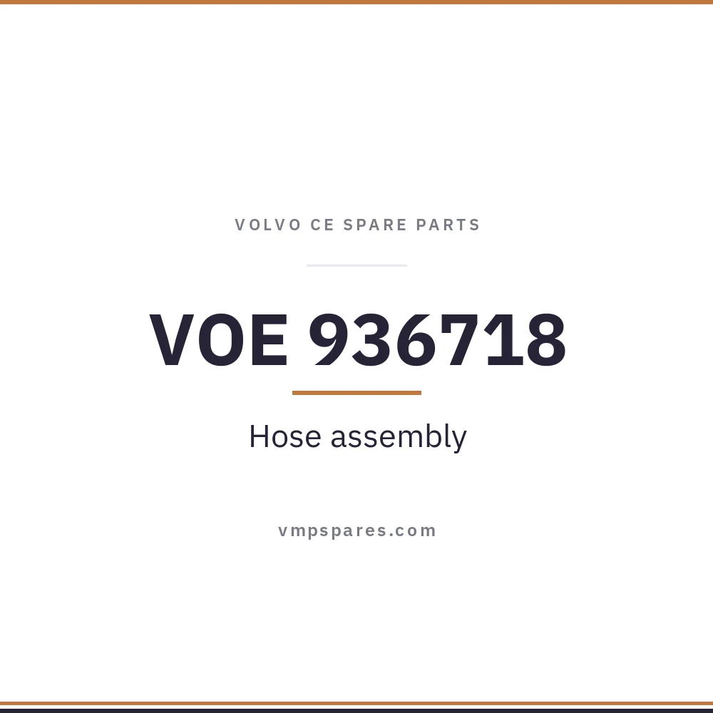 VOE 936718 – Hose assembly