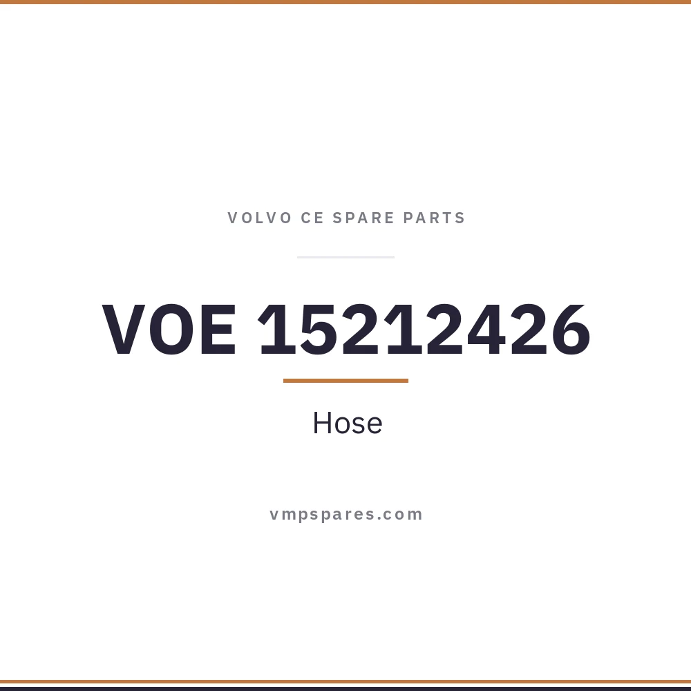 VOE 15212426 – Hose