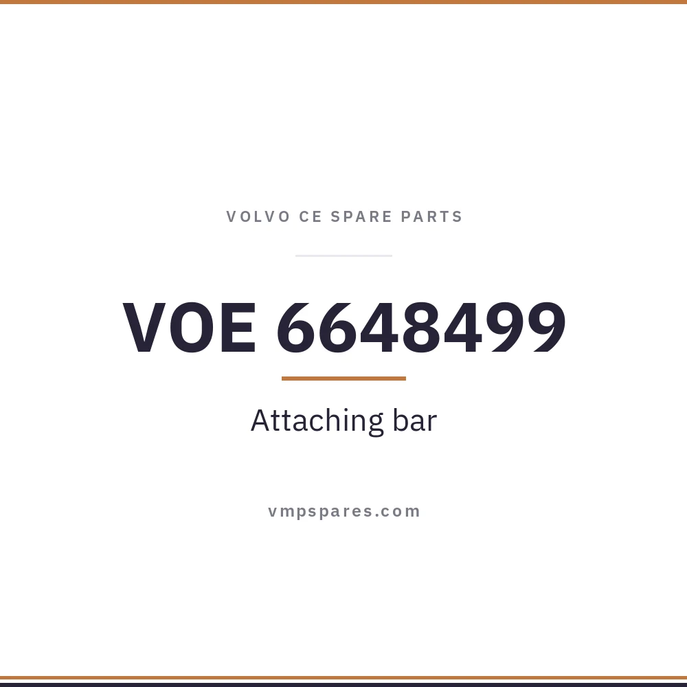 VOE 6648499 – Attaching bar
