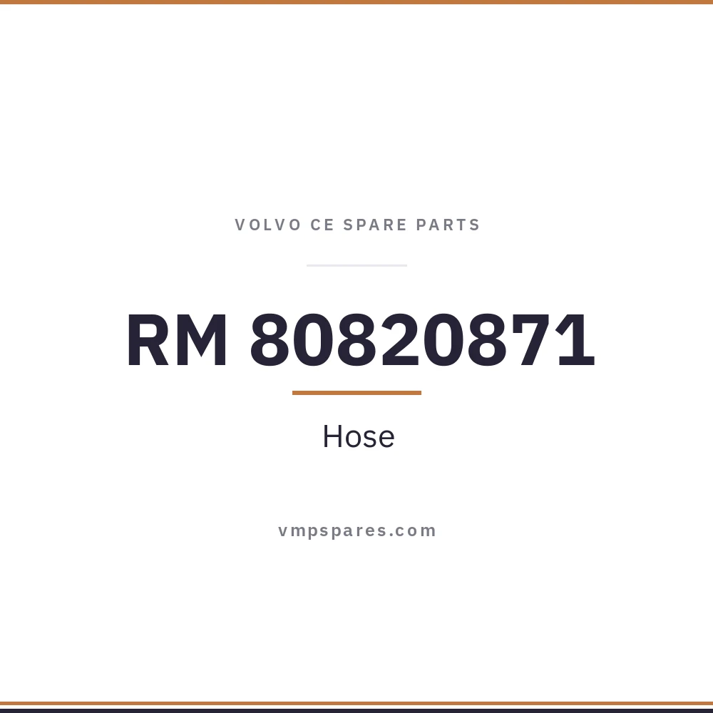 RM 80820871 – Hose