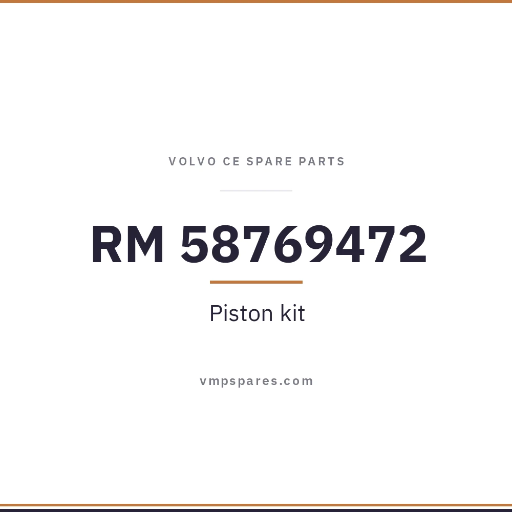 RM 58769472 – Piston kit