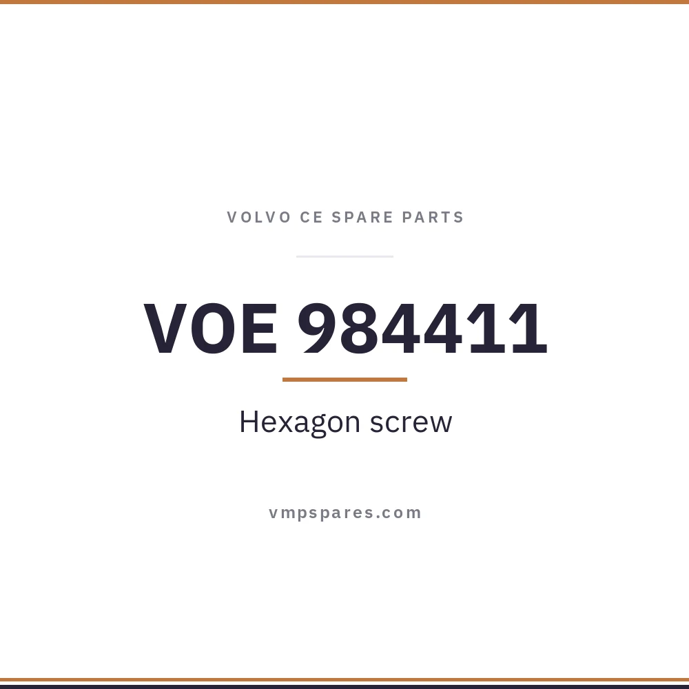 VOE 984411 – Hexagon screw