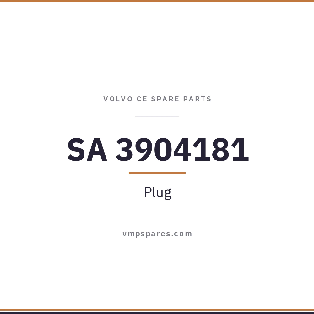 SA 3904181 – Plug