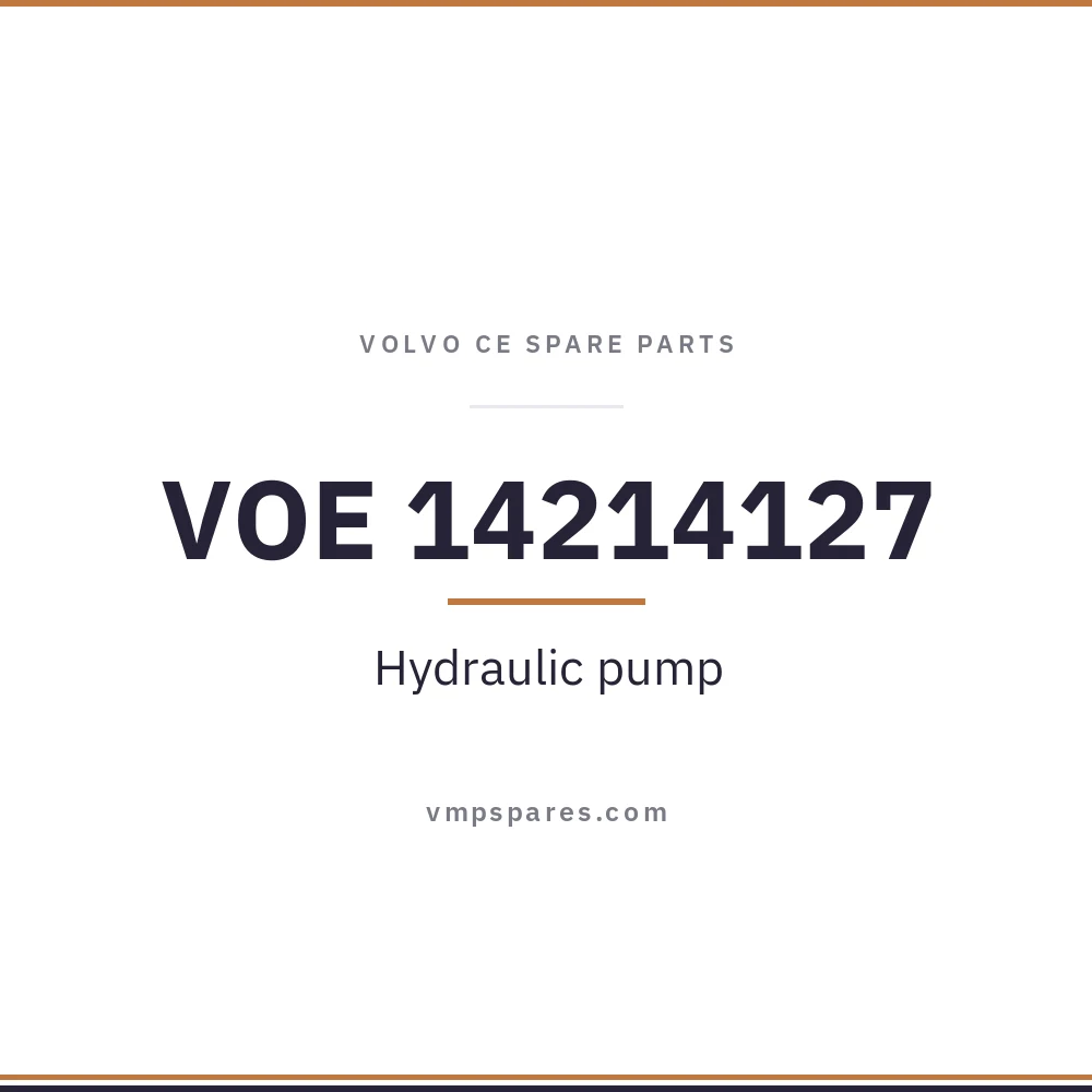 VOE 14214127 – Hydraulic pump