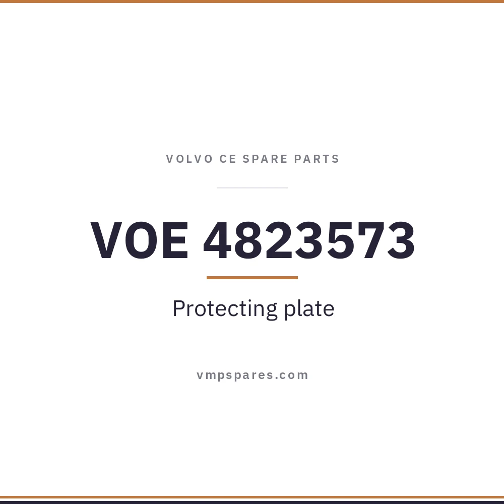 VOE 4823573 – Protecting plate