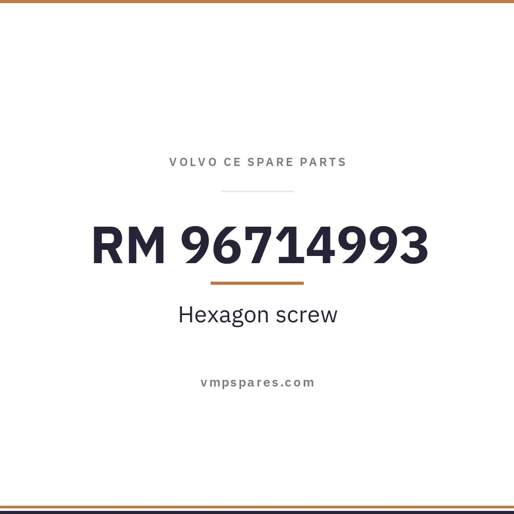 RM 96714993 – Hexagon screw