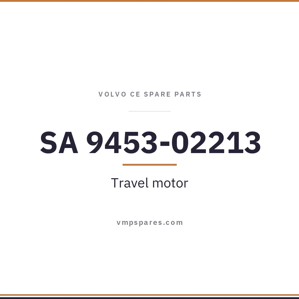 SA 9453-02213 – Travel motor