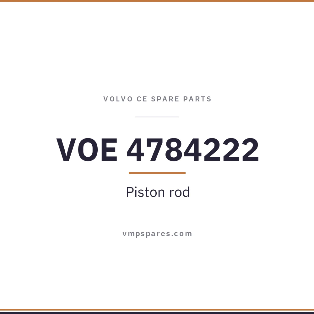 VOE 4784222 – Piston rod