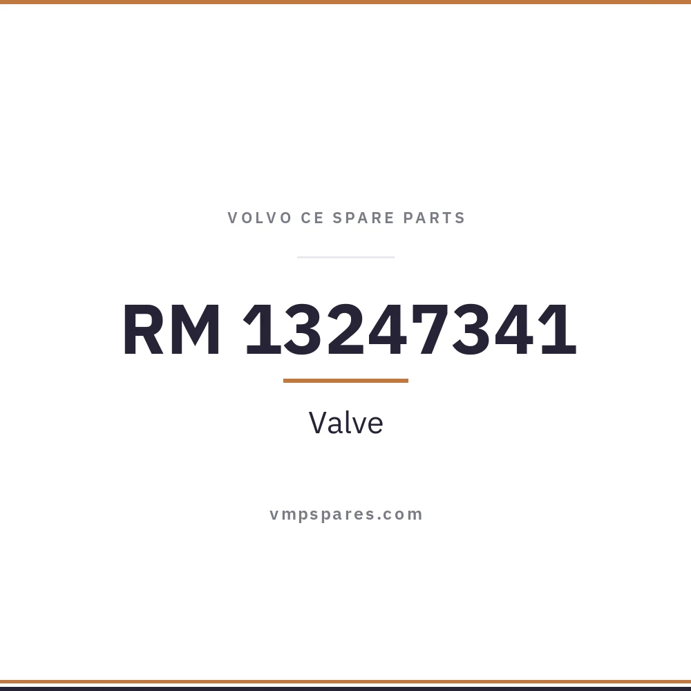 RM 13247341 – Valve