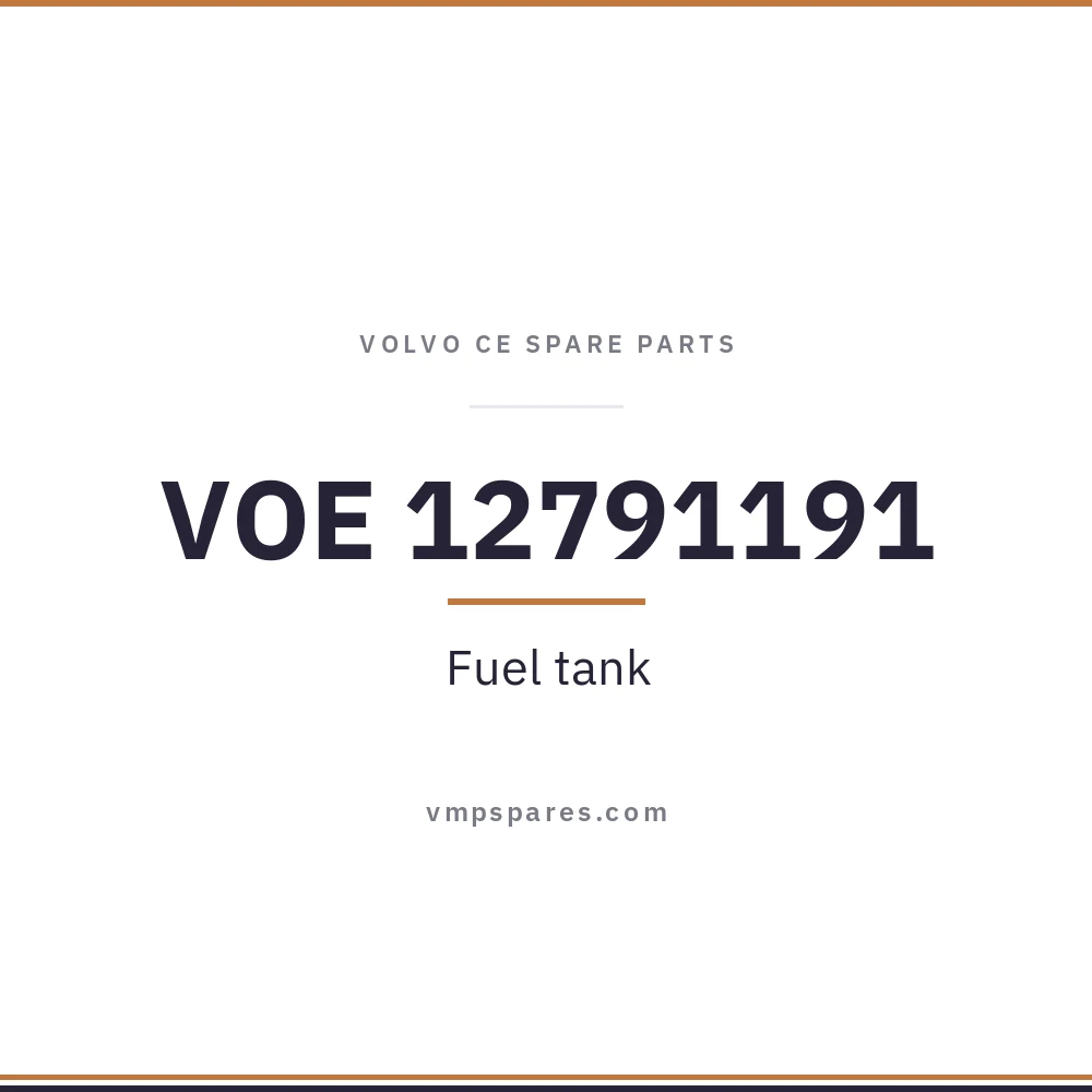 VOE 12791191 – Fuel tank