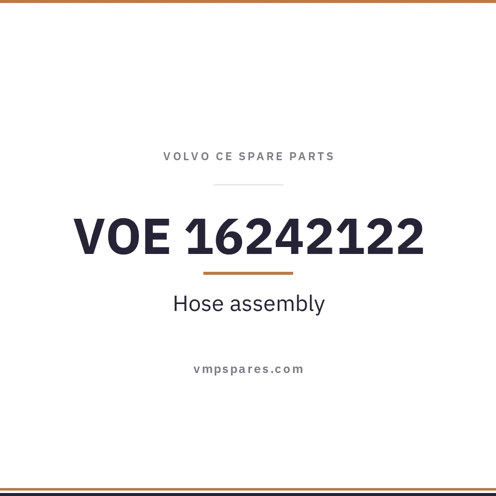 VOE 16242122 – Hose assembly
