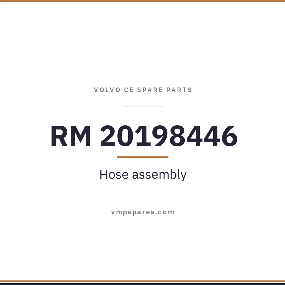 RM 20198446 – Hose assembly