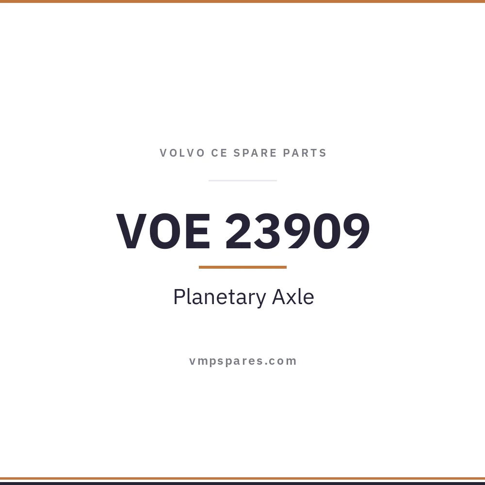 VOE 23909 – Planetary Axle