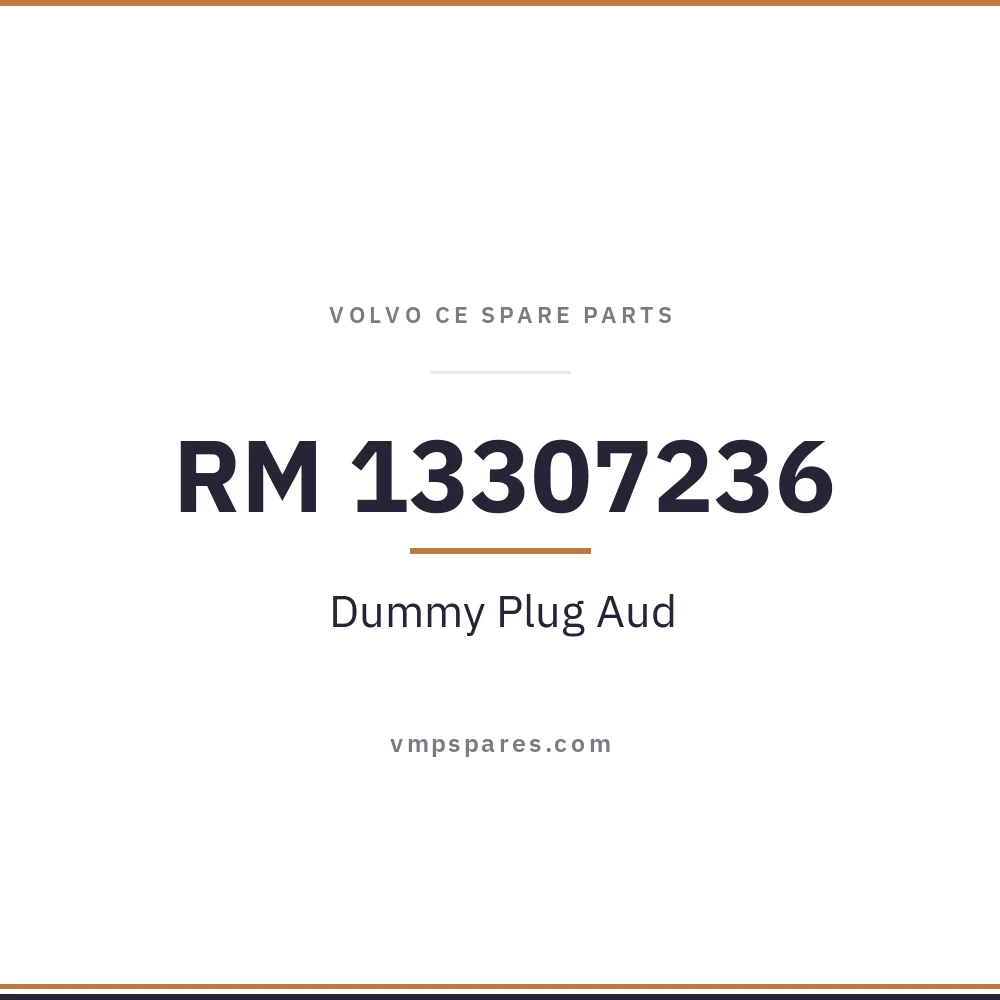 RM 13307236 – Dummy Plug Aud