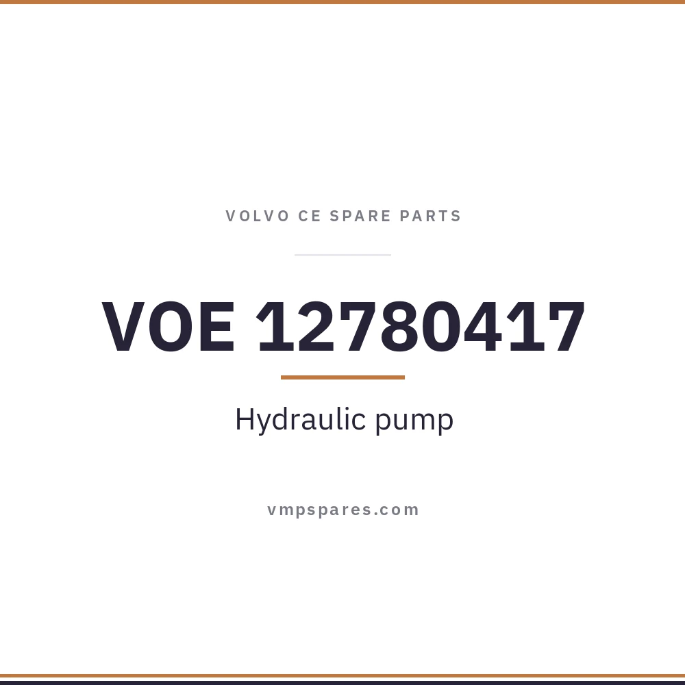 VOE 12780417 – Hydraulic pump