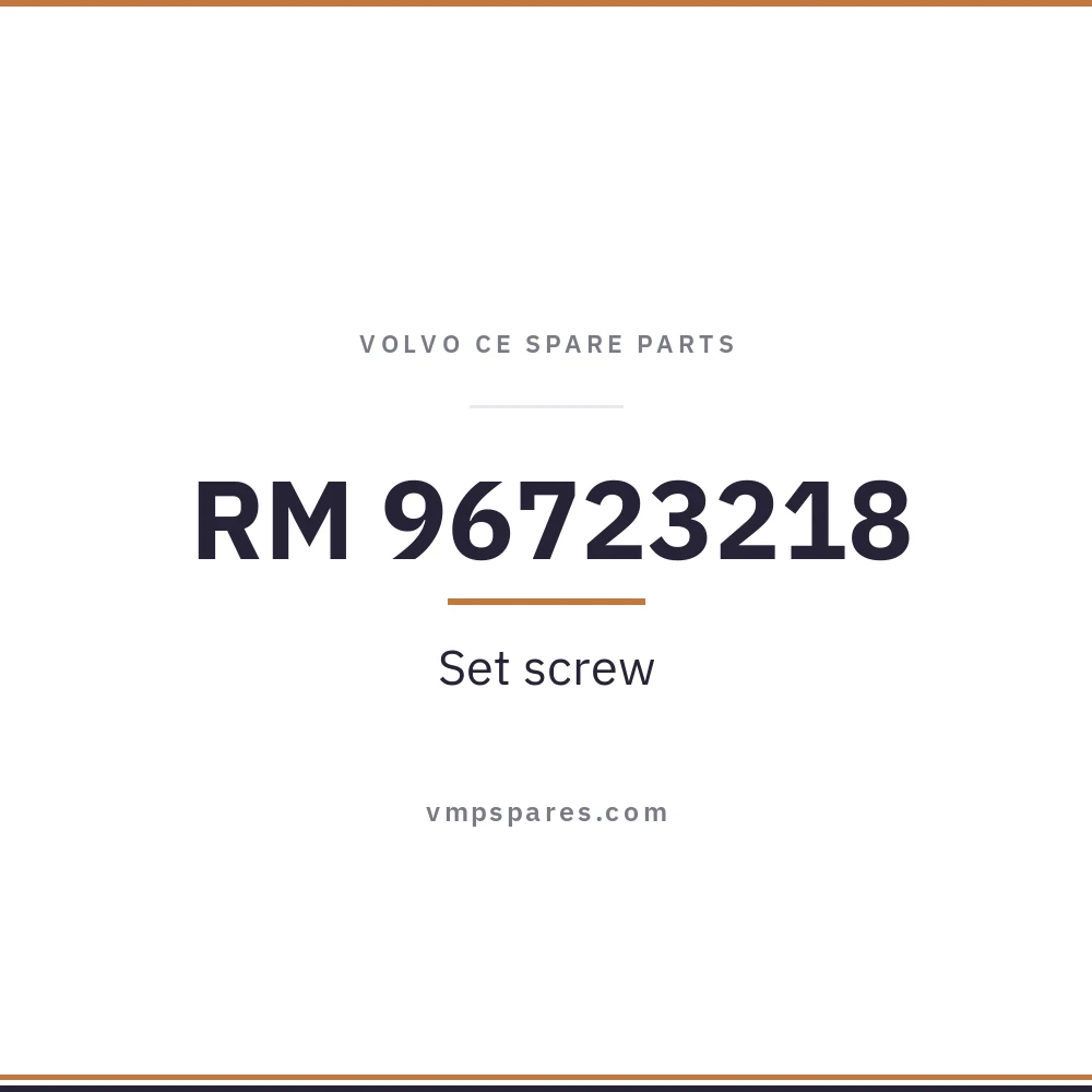 RM 96723218 – Set screw