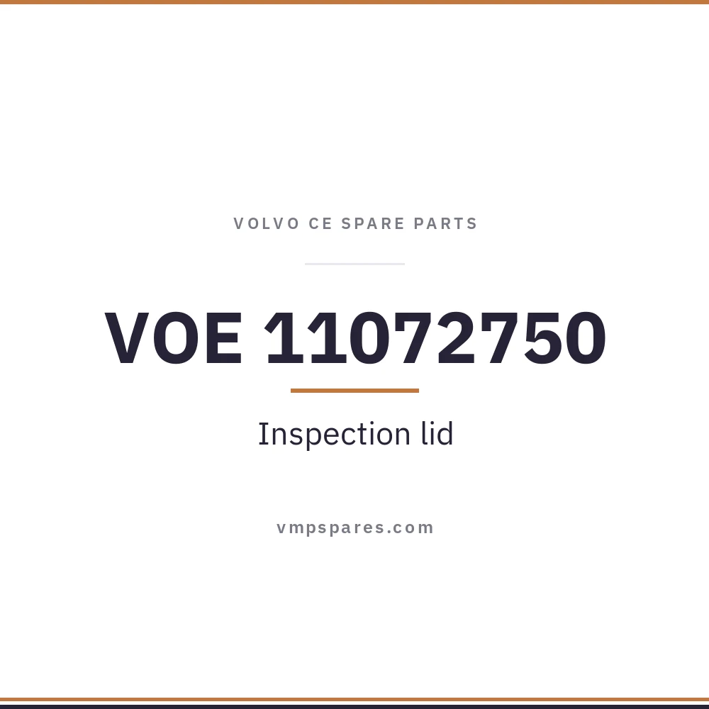 VOE 11072750 – Inspection lid