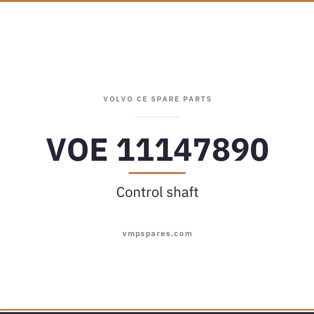 VOE 11147890 – Control shaft