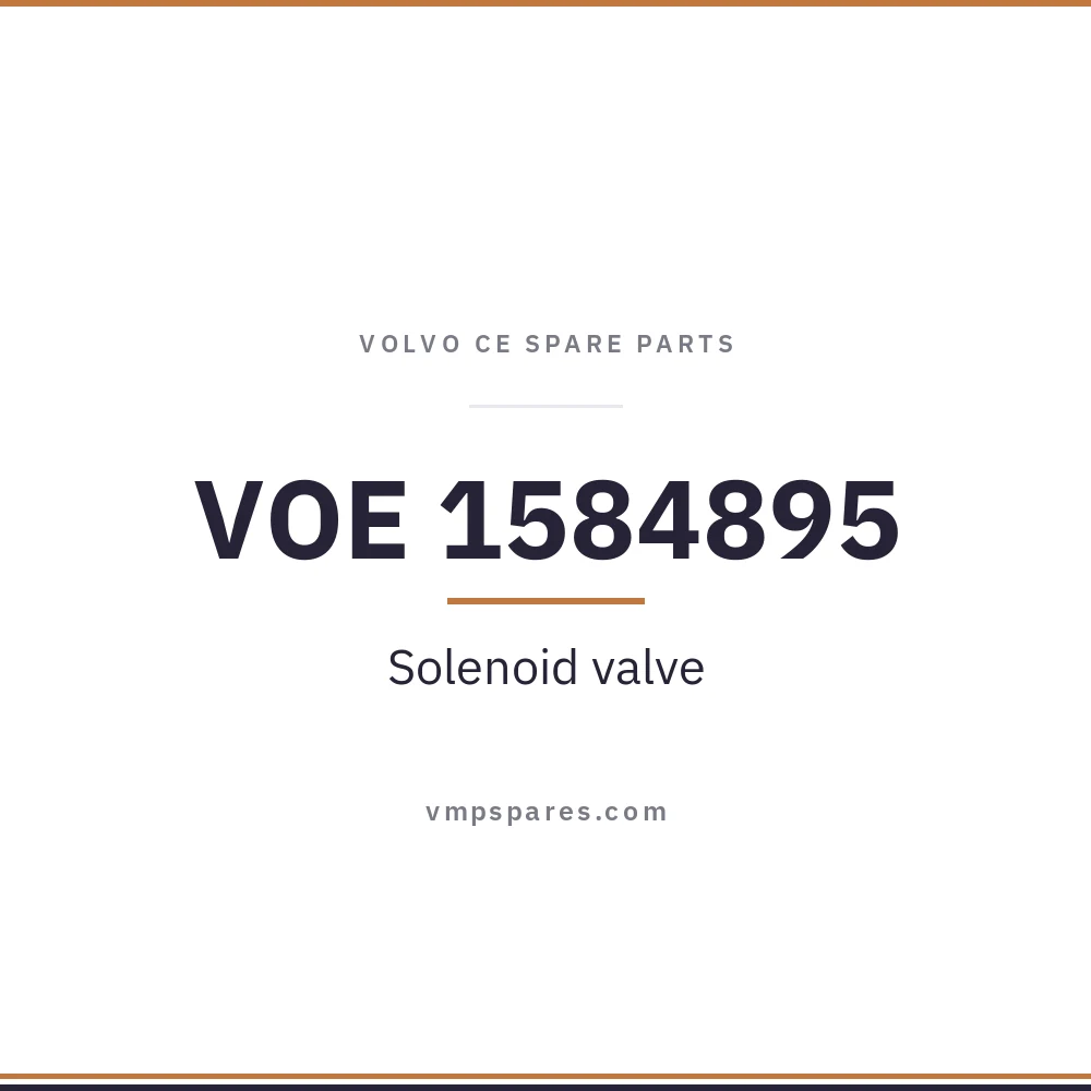 VOE 1584895 – Solenoid valve