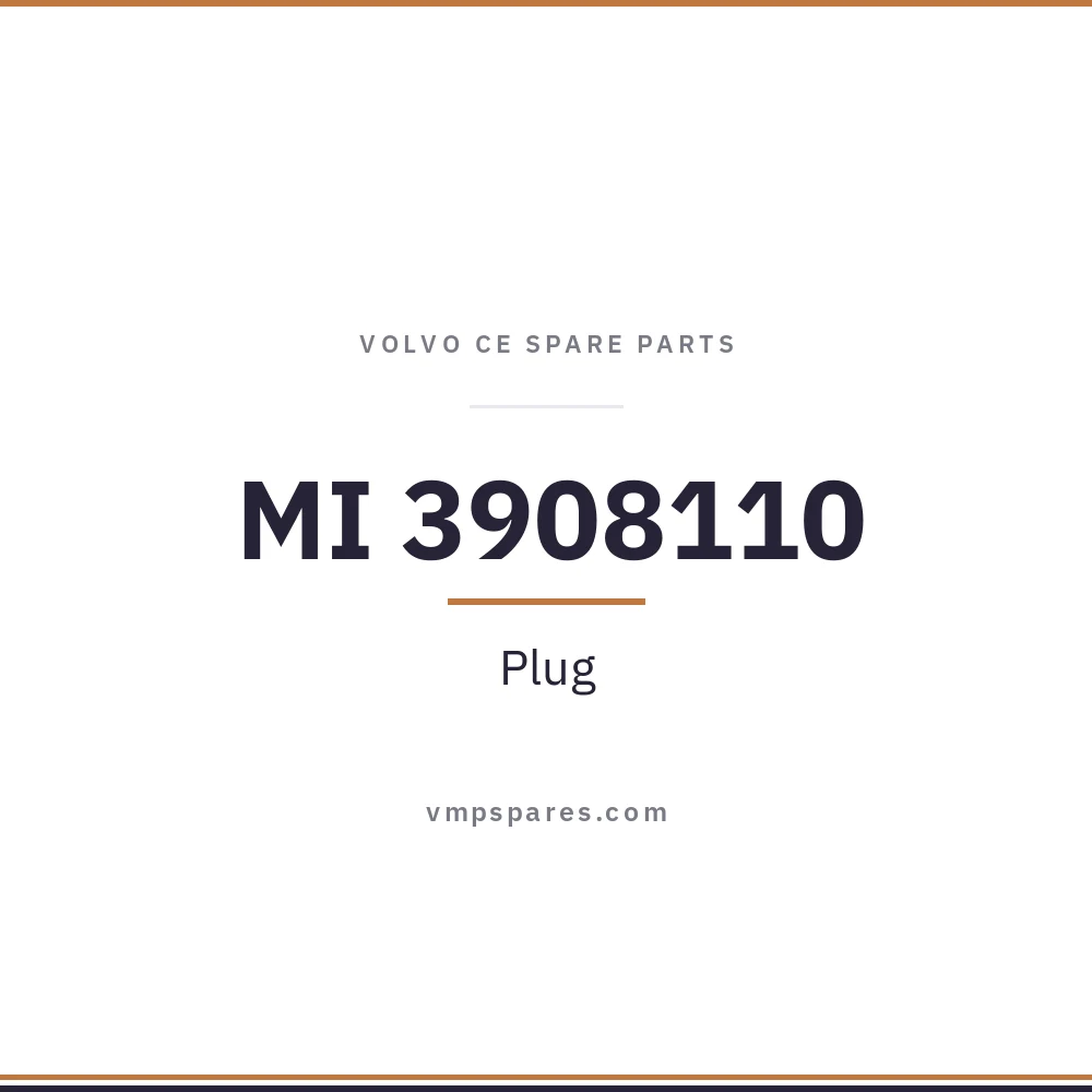 MI 3908110 – Plug