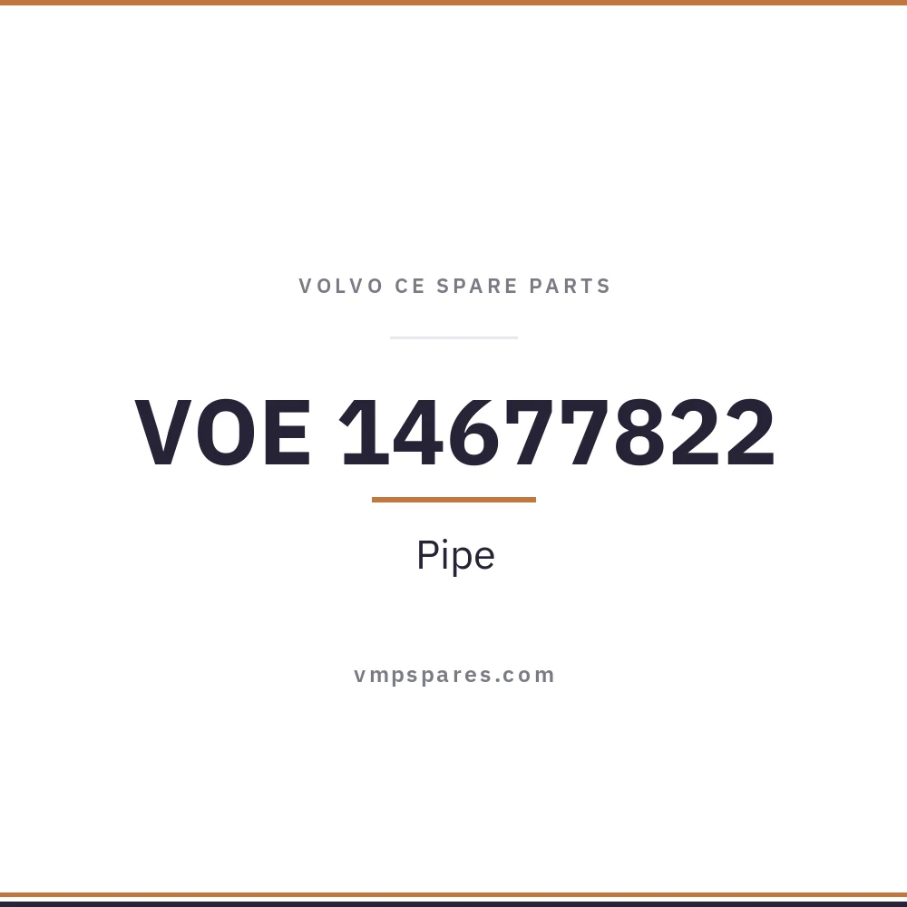 VOE 14677822 – Pipe