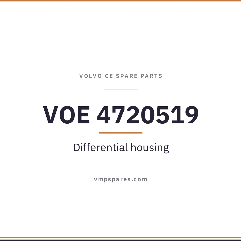 VOE 4720519 – Differential housing