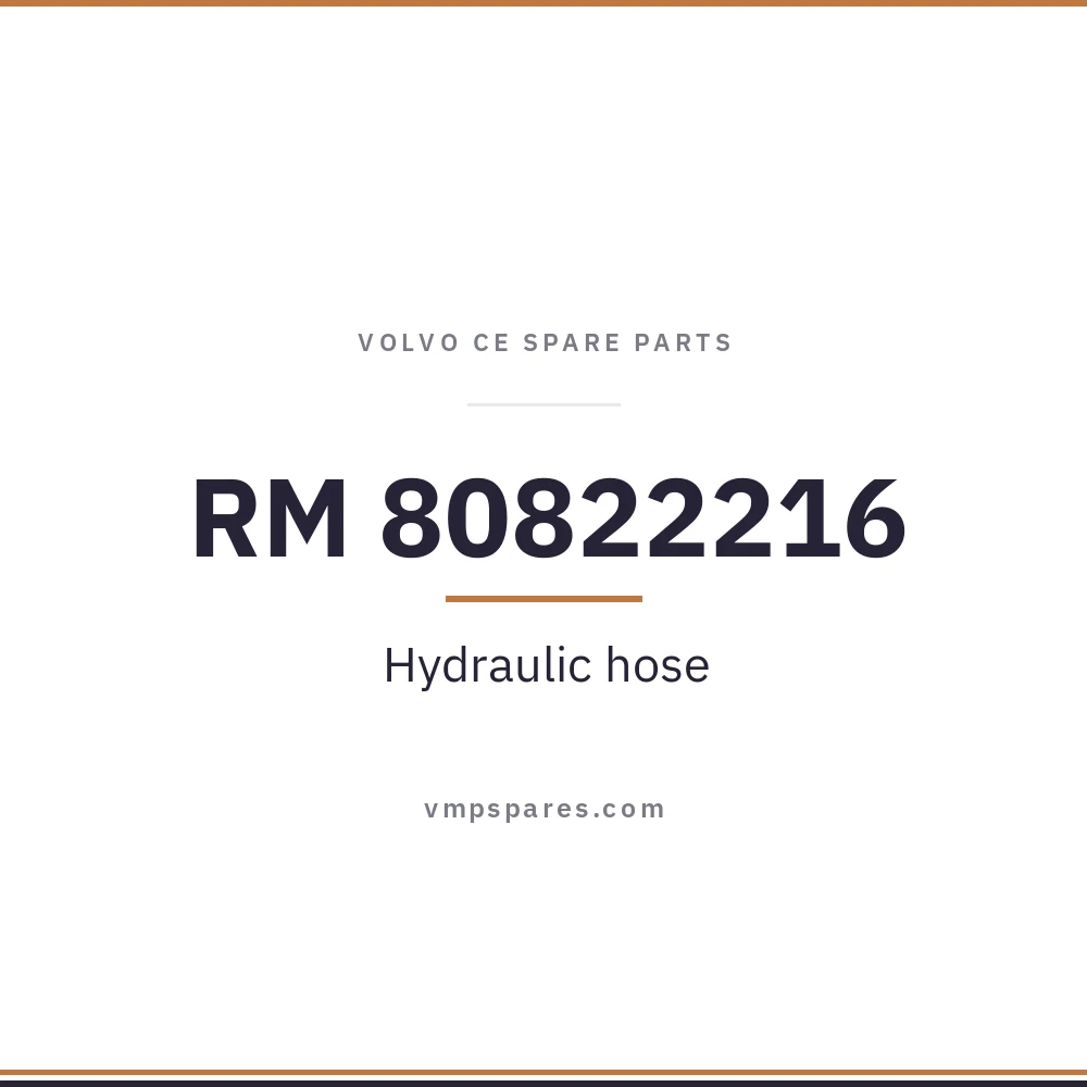 RM 80822216 – Hydraulic hose