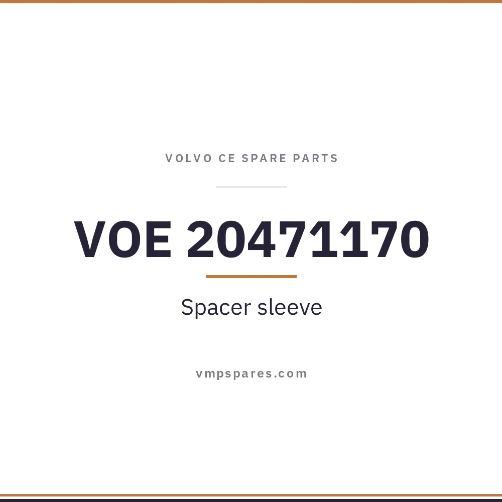 VOE 20471170 – Spacer sleeve