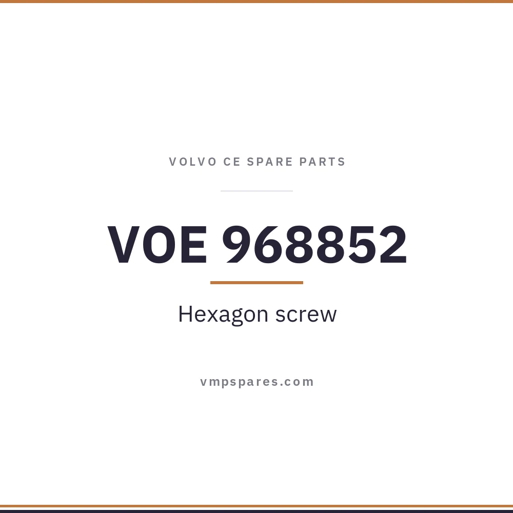 VOE 968852 – Hexagon screw