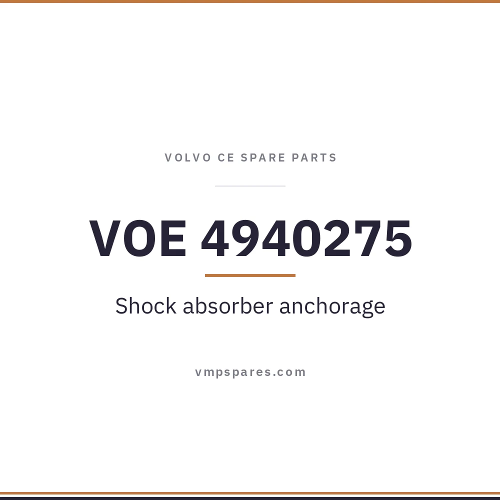 VOE 4940275 – Shock absorber anchorage