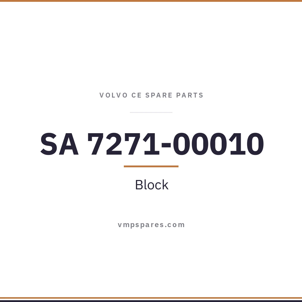 SA 7271-00010 – Block