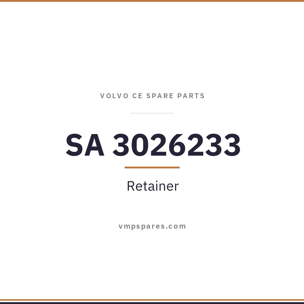 SA 3026233 – Retainer