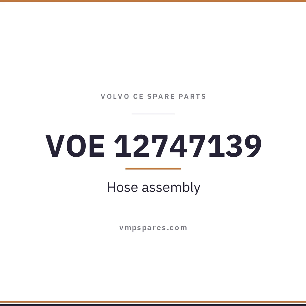 VOE 12747139 – Hose assembly