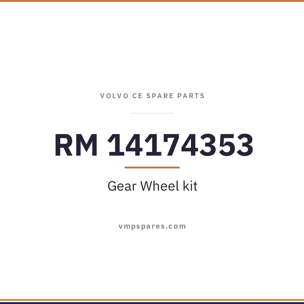 RM 14174353 – Gear Wheel kit