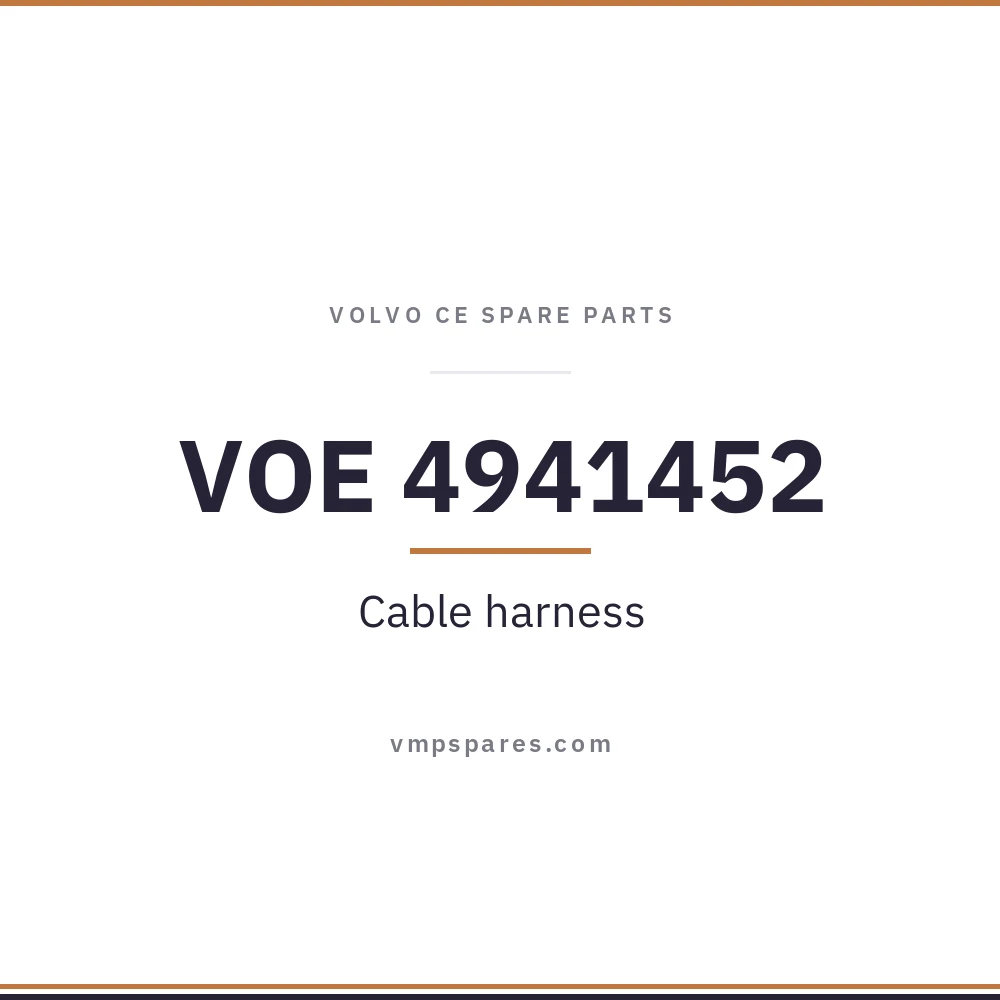VOE 4941452 – Cable harness