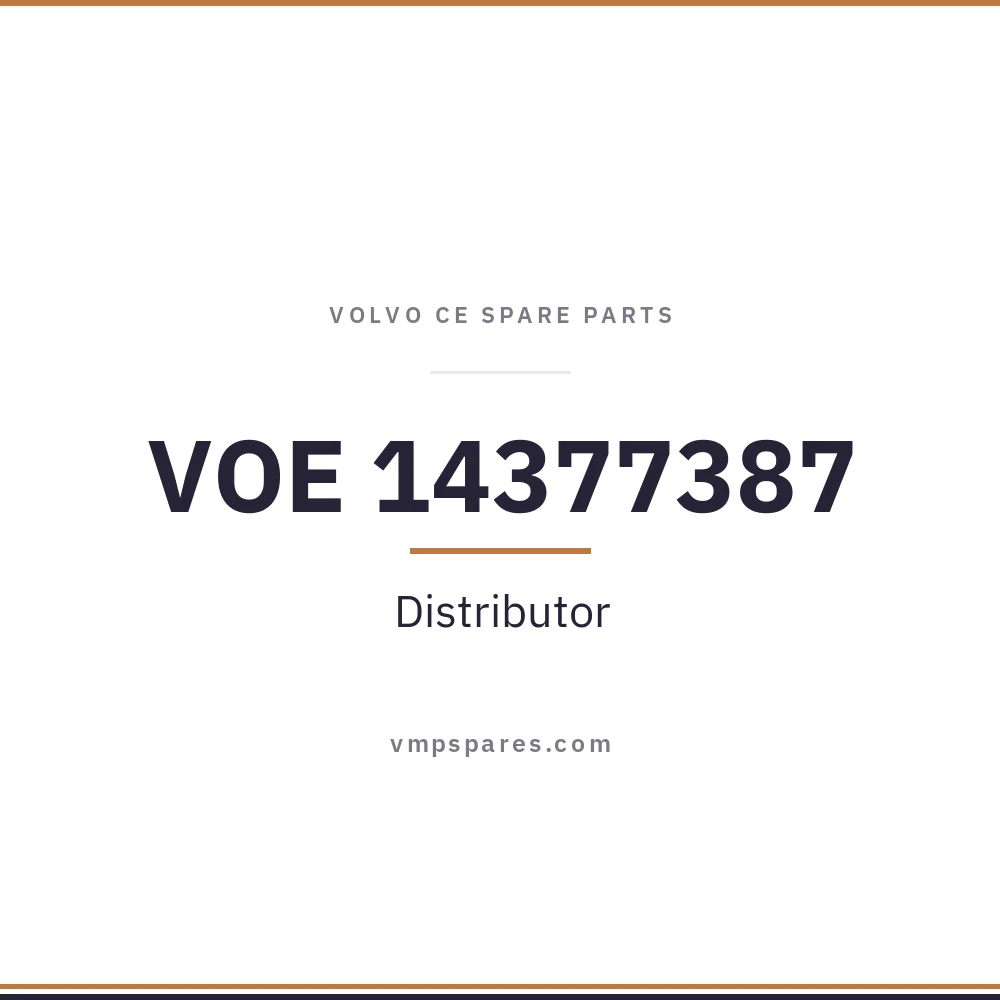 VOE 14377387 – Distributor