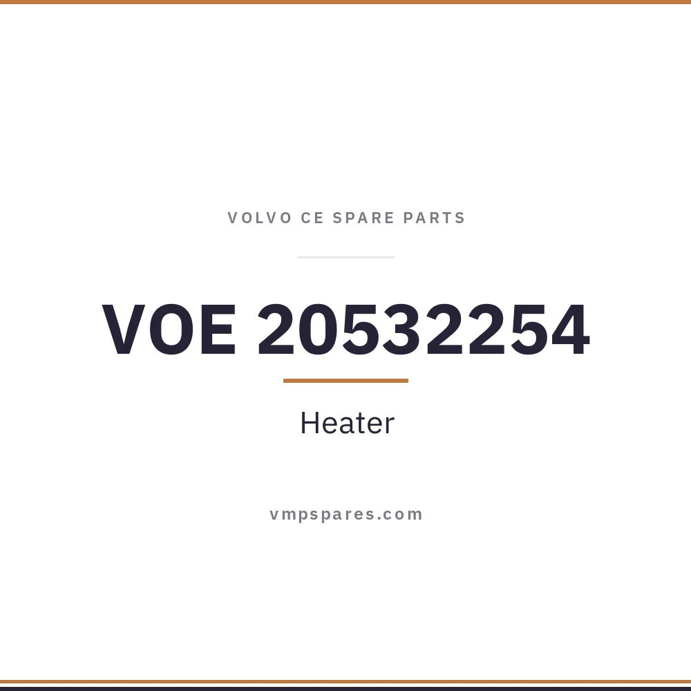 VOE 20532254 – Heater