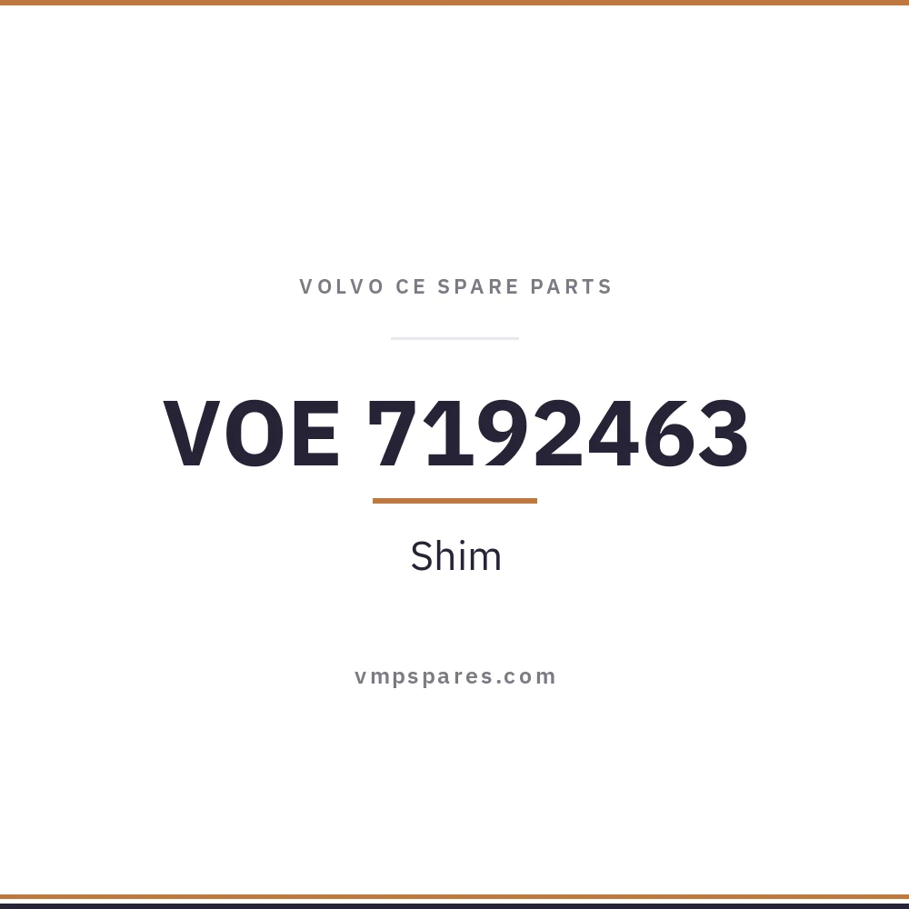 VOE 7192463 – Shim
