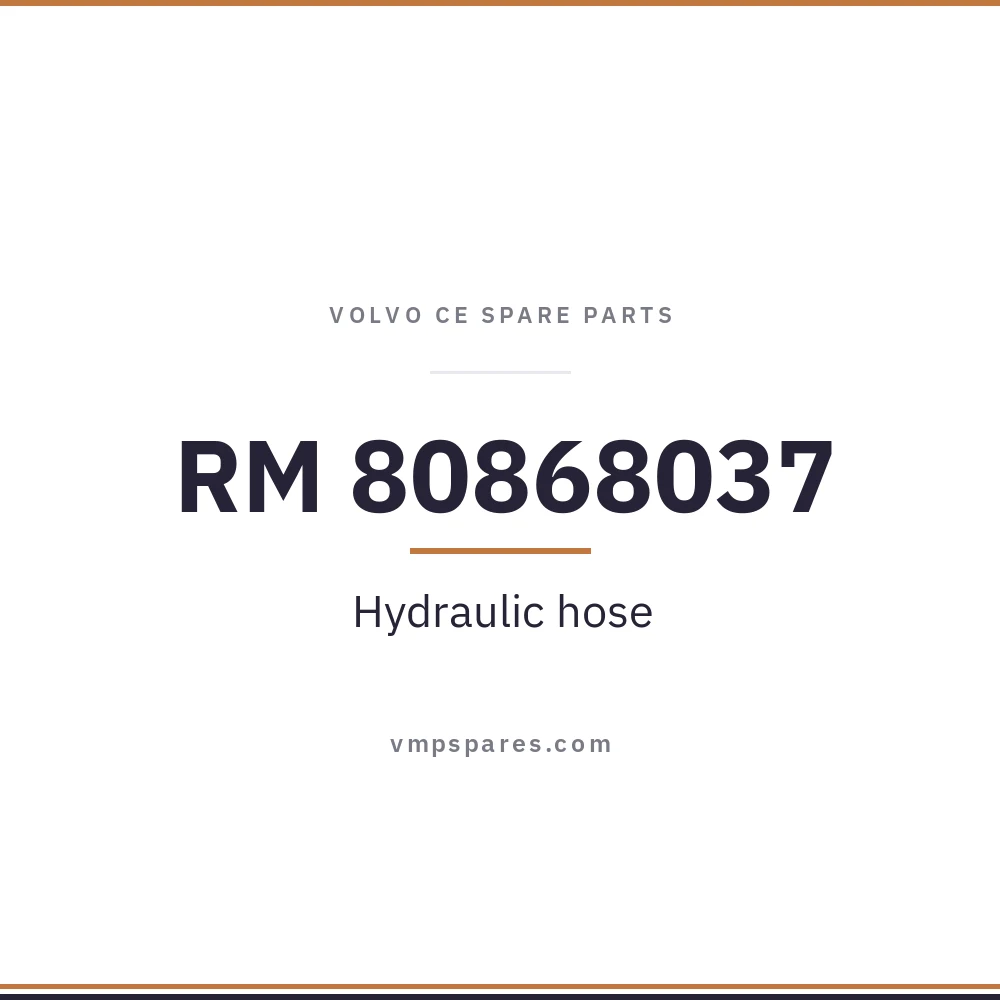 RM 80868037 – Hydraulic hose