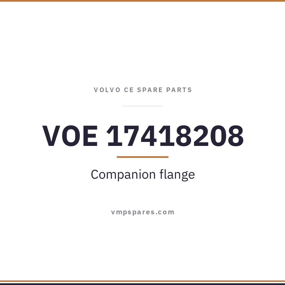 VOE 17418208 – Companion flange