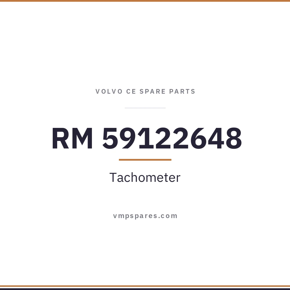 RM 59122648 – Tachometer