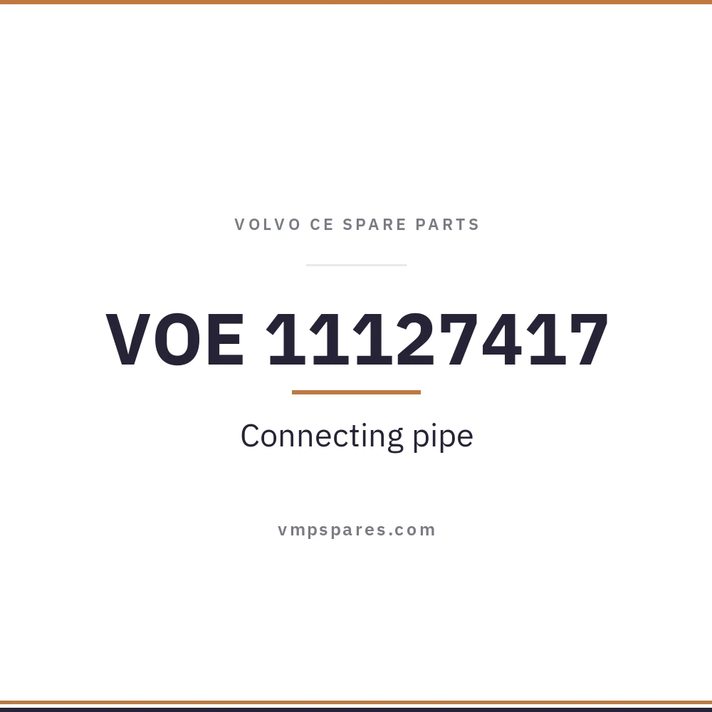 VOE 11127417 – Connecting pipe