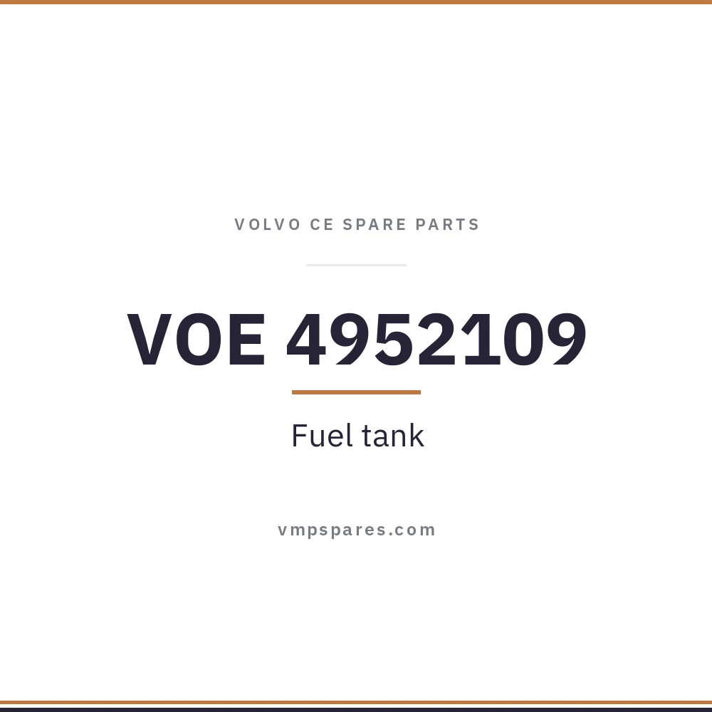 VOE 4952109 – Fuel tank