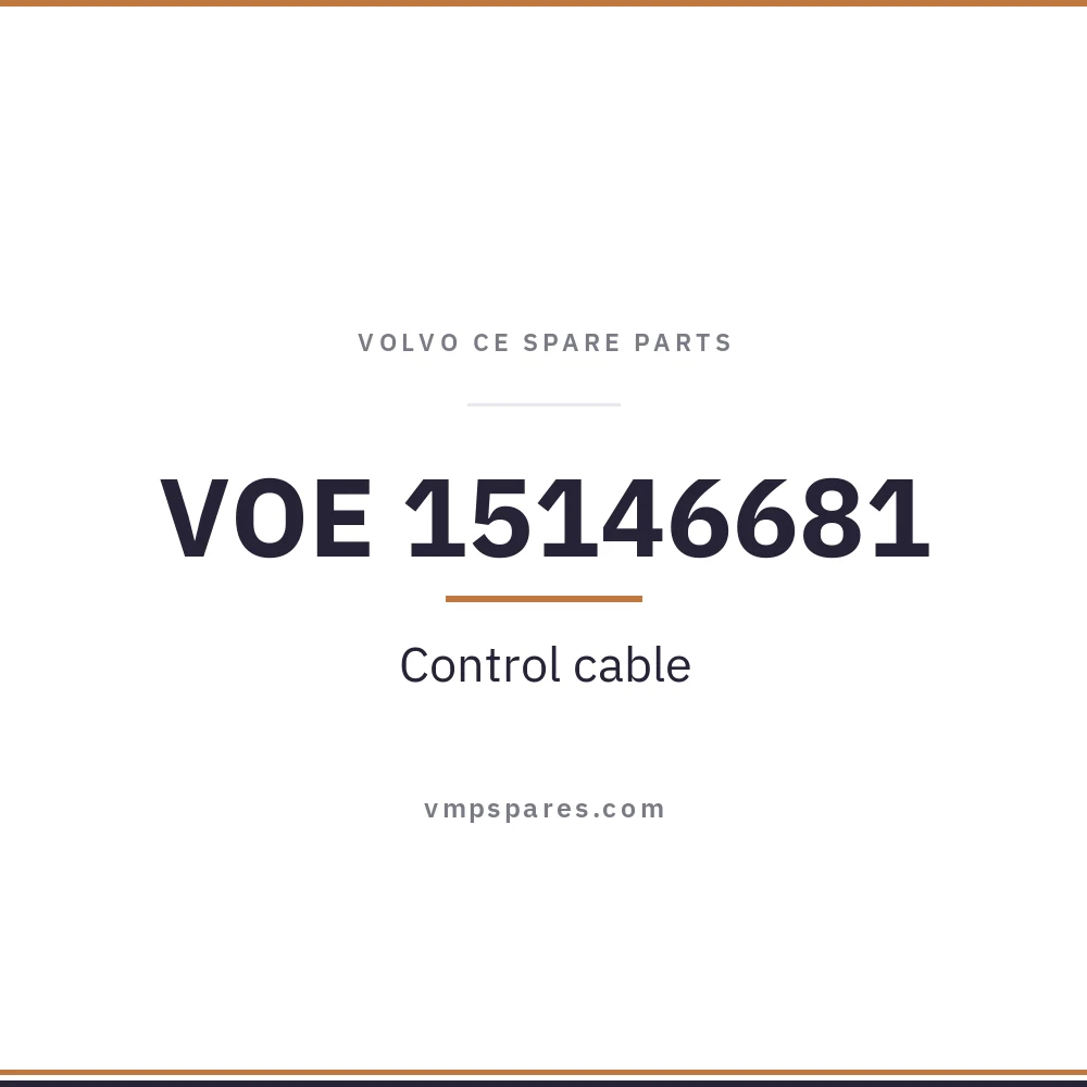 VOE 15146681 – Control cable