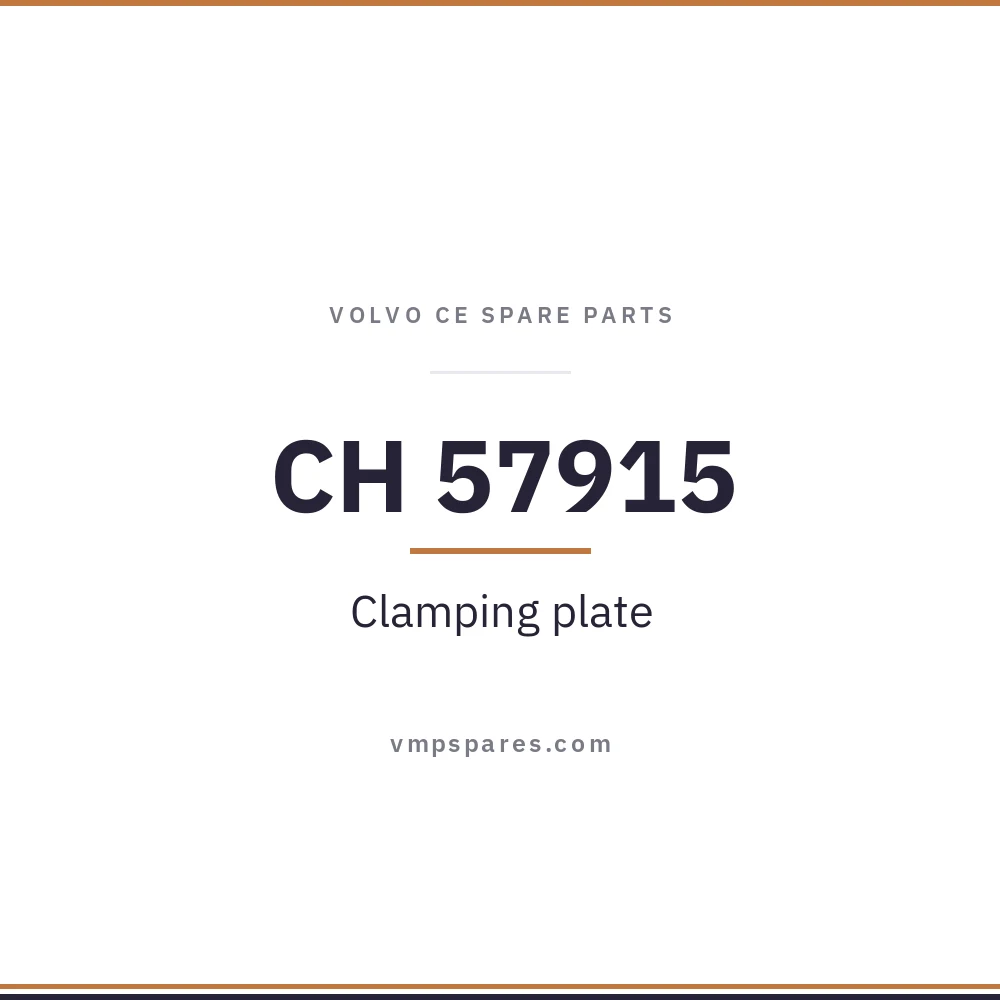 CH 57915 – Clamping plate